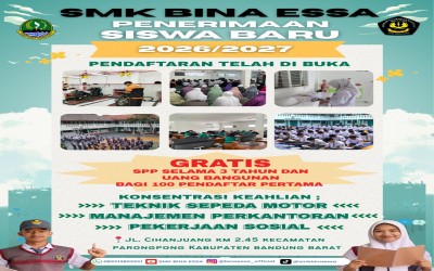 SPMB 2026/2027 SMK Bina Essa